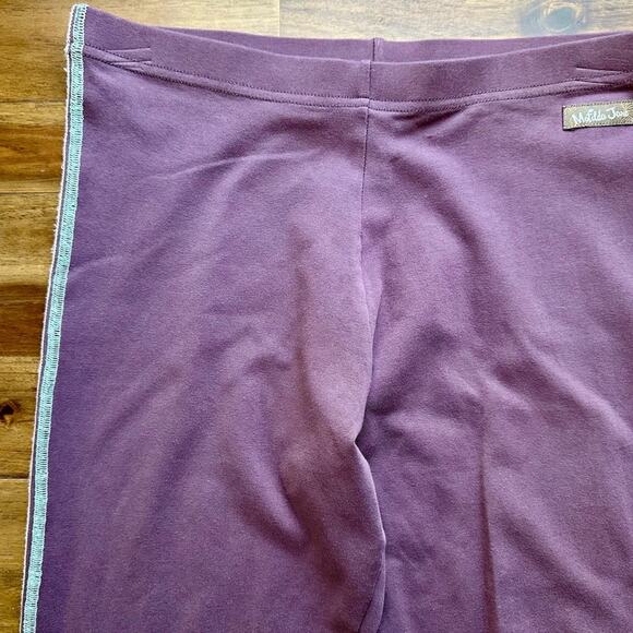 Matilda Jane Just Imagine Cozy Cuffed Purple Knit Cotton Leggings Pants Teen 16 - Picture 3 of 6